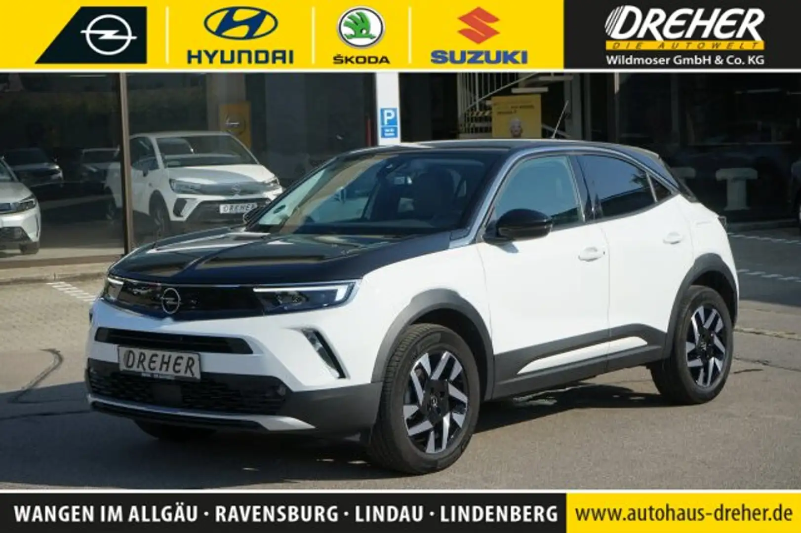 Opel Mokka Mokka 1.2 Turbo Business Elegance Navi/Klima/LED Weiß - 1