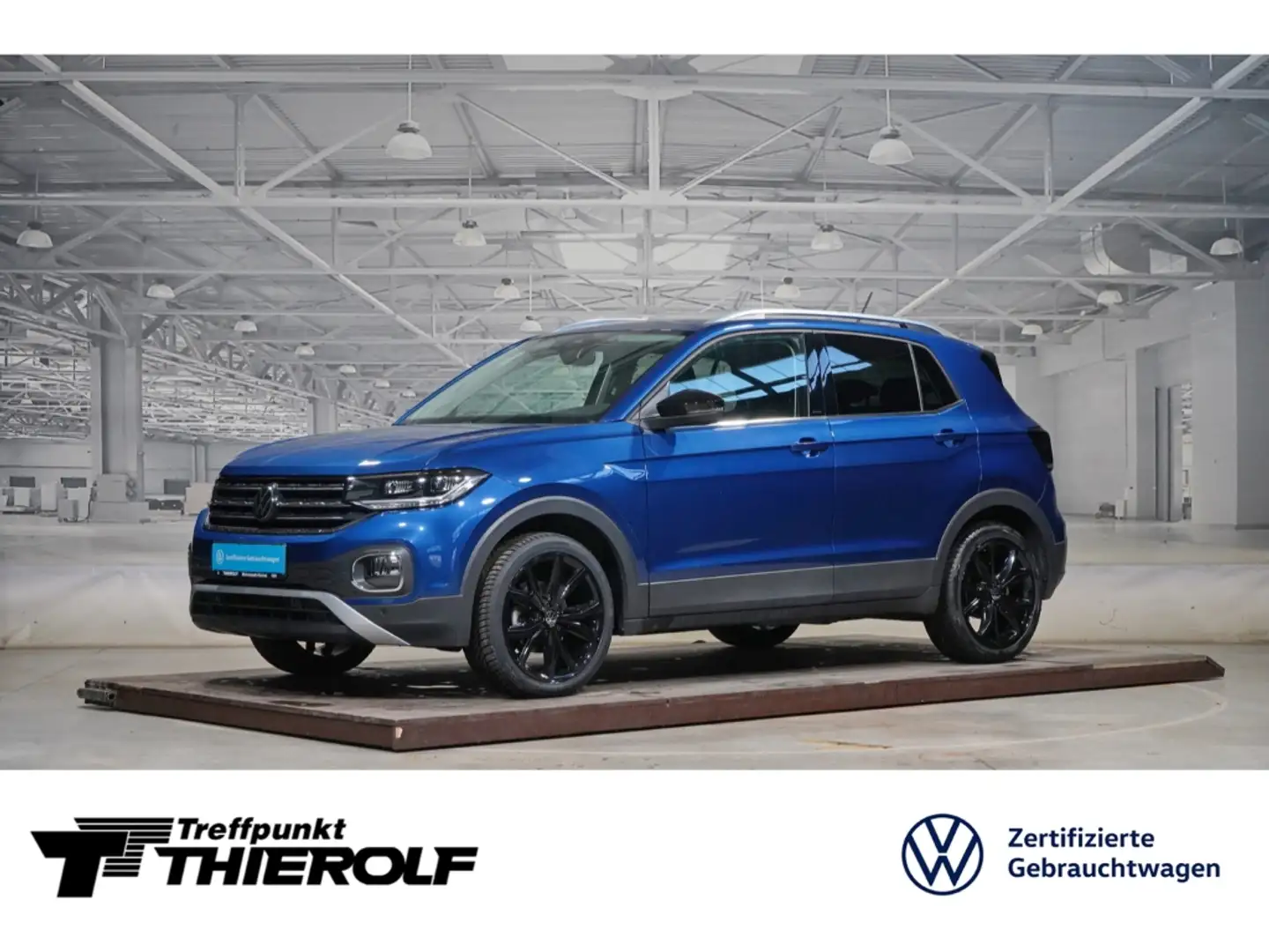 Volkswagen T-Cross Style 1.5 TSI DSG ACC Kamera Navi AHK Blau - 1