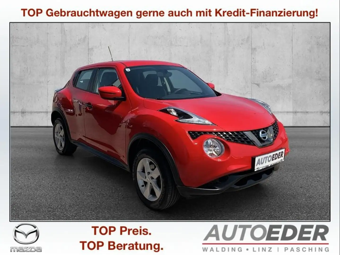 Nissan Juke 1,6 Visia Rot - 1
