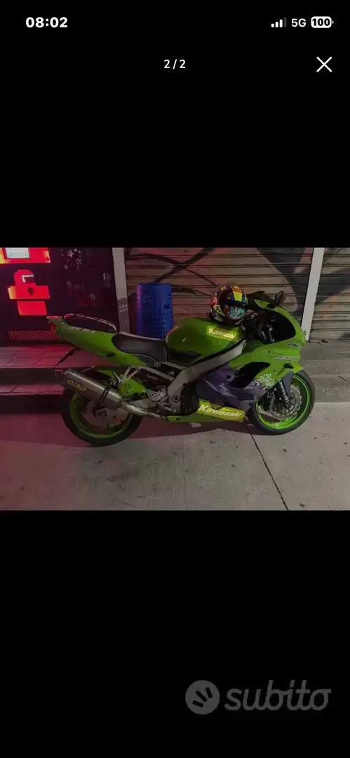 Kawasaki Ninja ZX-9R R Verde - 1