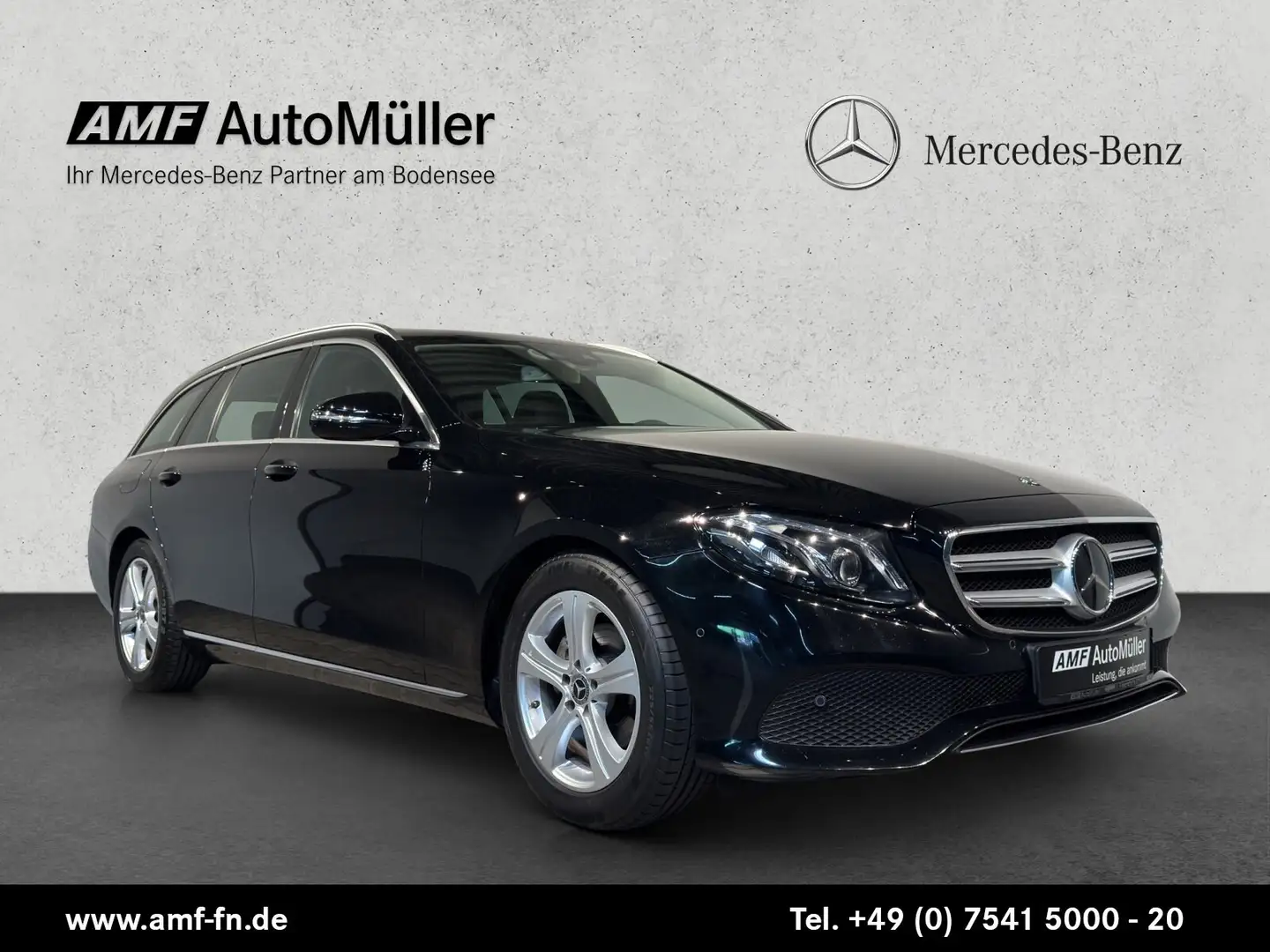 Mercedes-Benz E 220 E 220 T d Avantgarde AHK+LED+DISTRO+RFK+HEAD UP+ Schwarz - 1