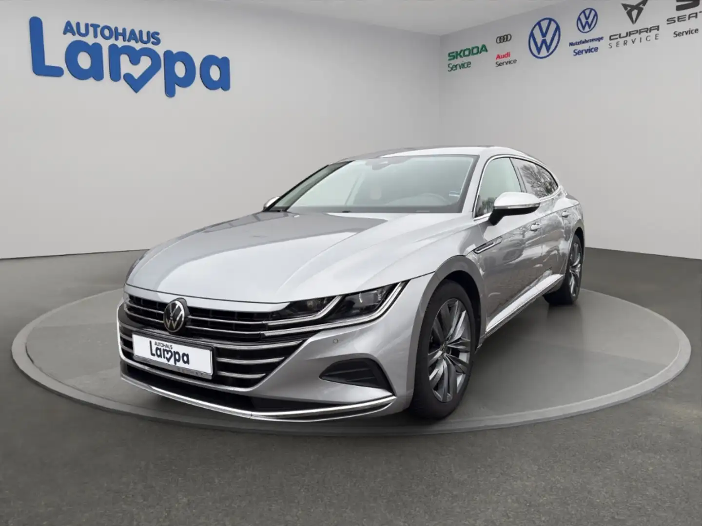 Volkswagen Arteon Shooting Brake Elegance 2.0 TDI DSG,AHK,ACC,RFK Silber - 2