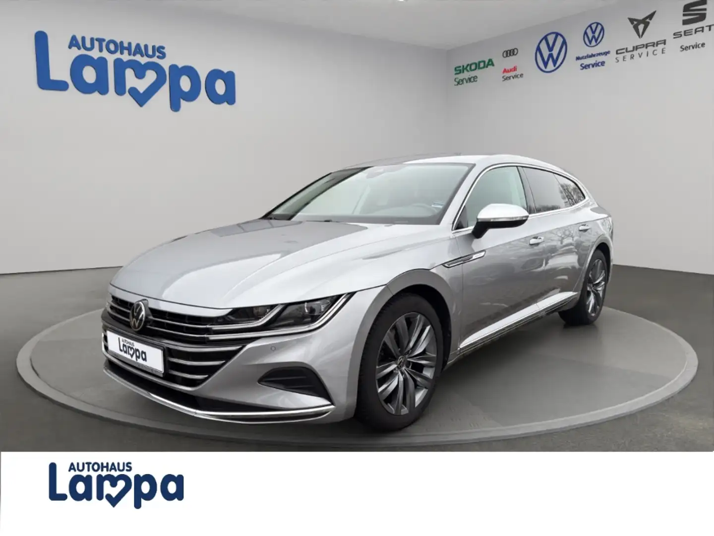 Volkswagen Arteon Shooting Brake Elegance 2.0 TDI DSG,AHK,ACC,RFK Silber - 1