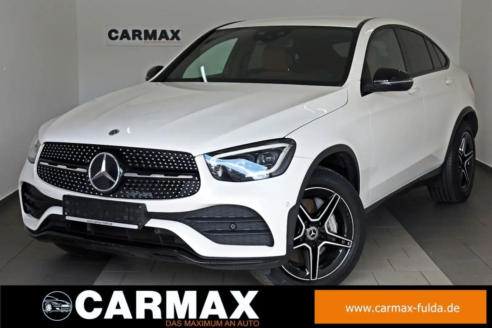 Mercedes-Benz GLC 200 d Coupé AMG Line Leder,Navi,LED,Night Pak Fehér - 1
