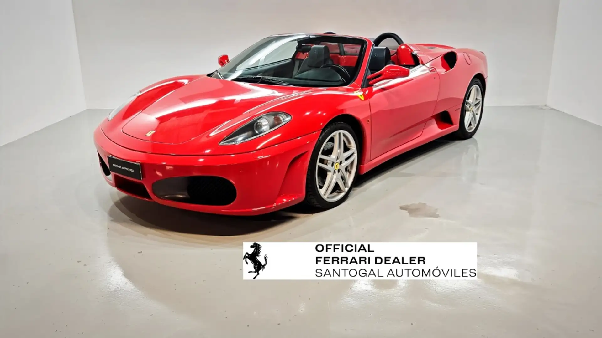 Ferrari F430 Spider F1 Rojo - 1