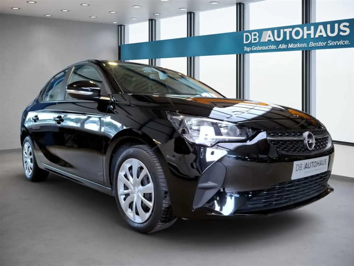 Opel Corsa Edition 1.2 Turbo Schwarz - 2