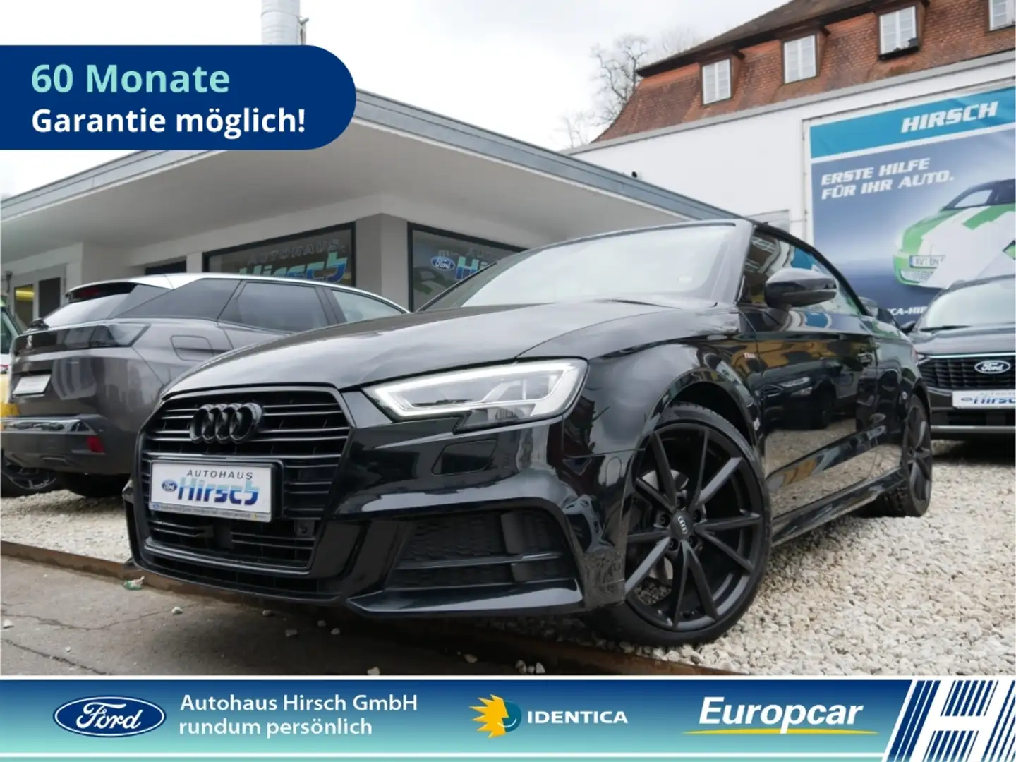 Audi A3 Cabriolet S-line El. Verdeck Navi Soundsystem B&O Schwarz - 1