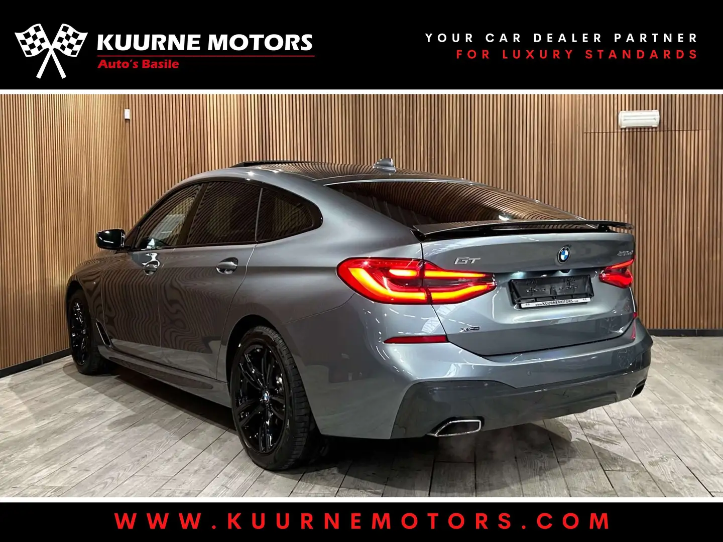 BMW 630 d xDrive M Pack Pano/ComfZet/Cam360 *1j garantie* Gris - 2