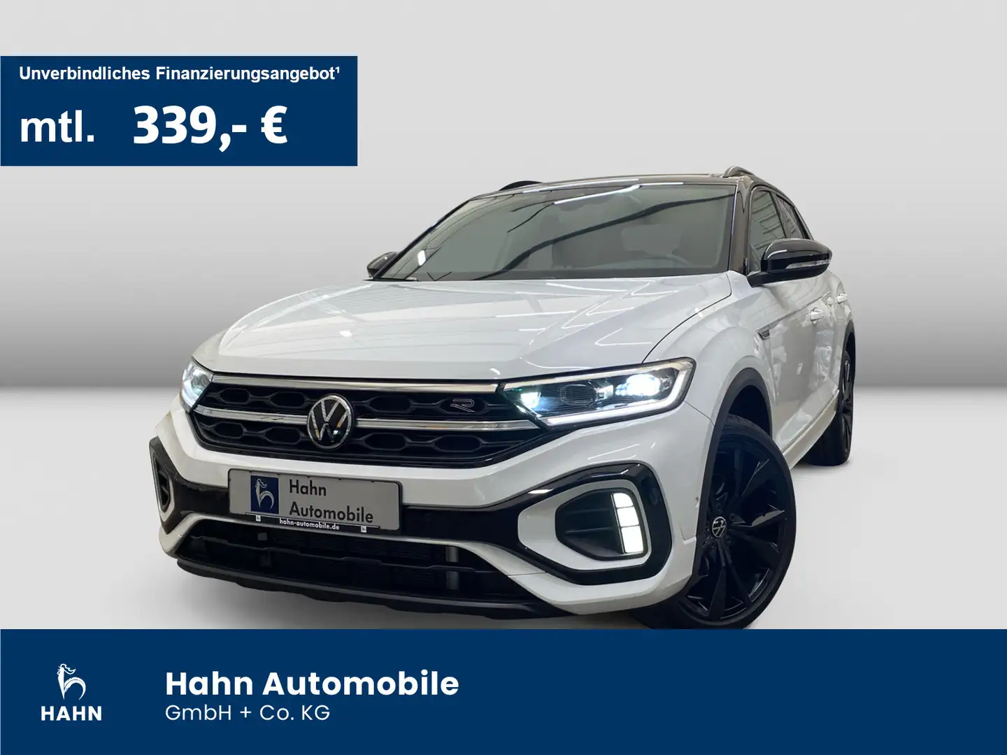 Volkswagen T-Roc 2.0 TSI DSG R-Line 4Motion AHK ACC Kamera Weiß - 1