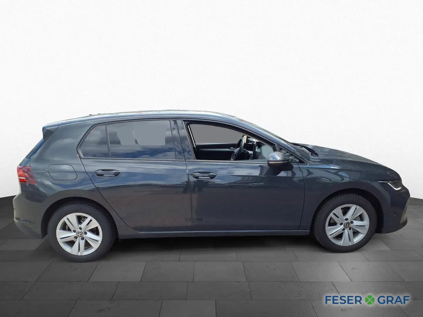 Volkswagen Golf VIII 1.5 eTSI NAVI HUD ACC PDC DAB+ Grau - 2