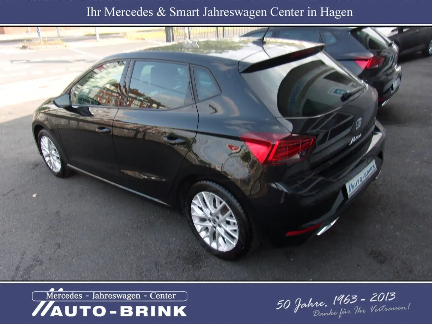 SEAT Ibiza FR DSG Navi/LED/PTS+RFK/ACC/15tkm Schwarz - 2
