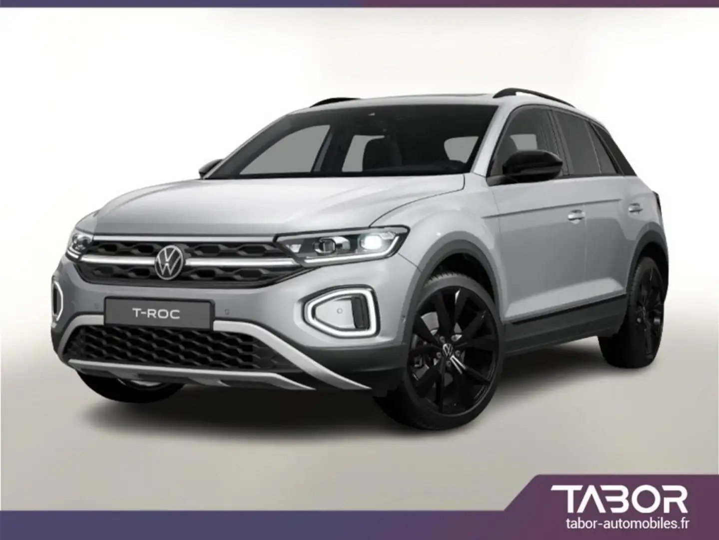 Volkswagen T-Roc 1.5 TSI 150 DSG Style Pano GPS Argent - 1