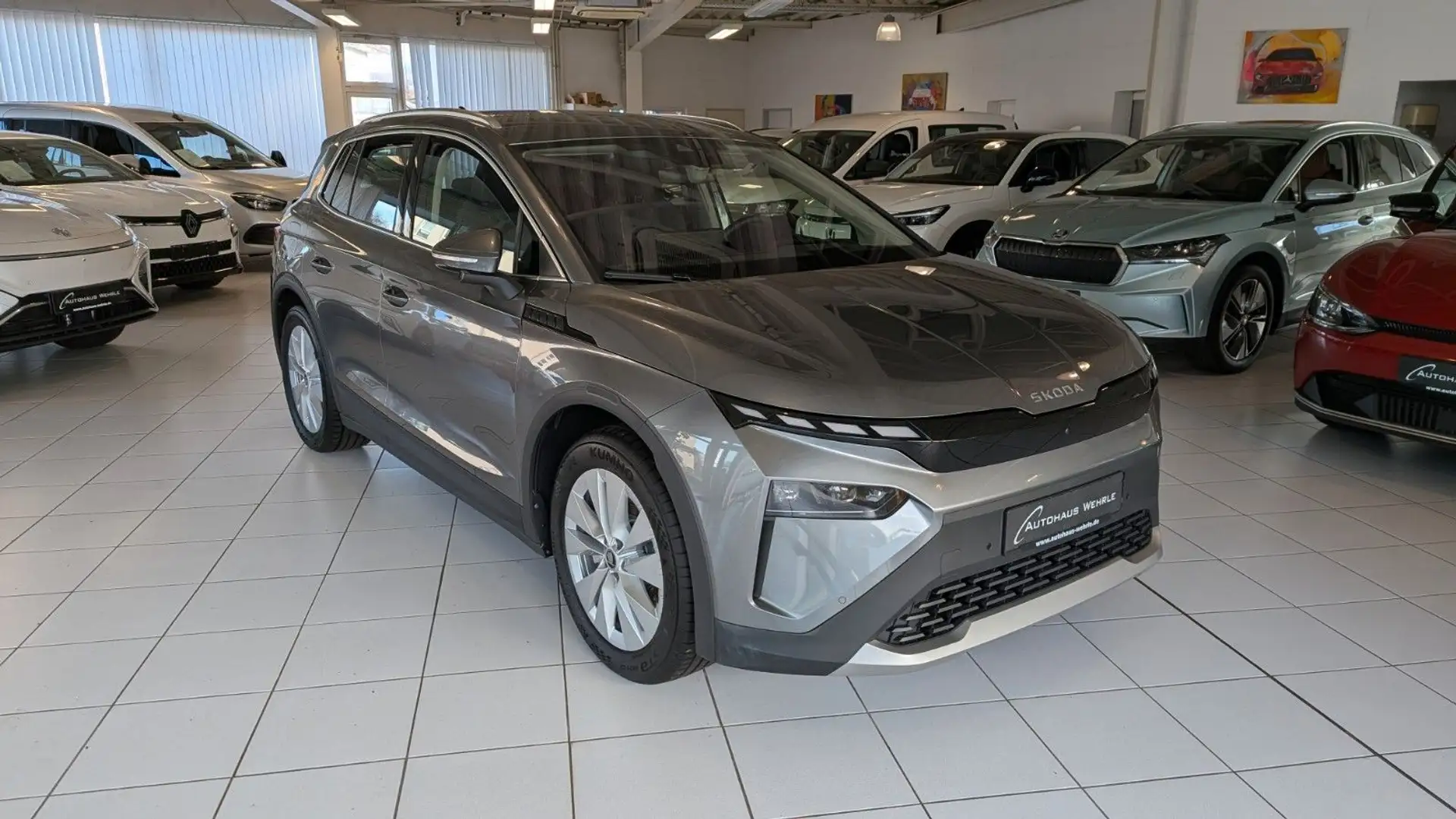 Skoda Elroq 85 Loft *Advanced*HUD*Matrix-LED*SHZ*LHZ* Grau - 2