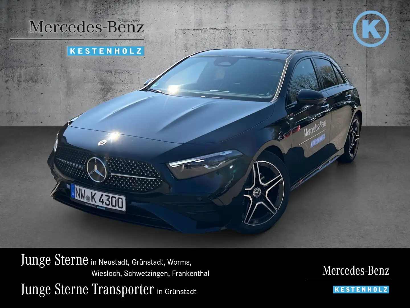 Mercedes-Benz A 200 A 200 d AMG+PANO+DISTRO+MEMORY+360°+NIGHT+MLED Schwarz - 1