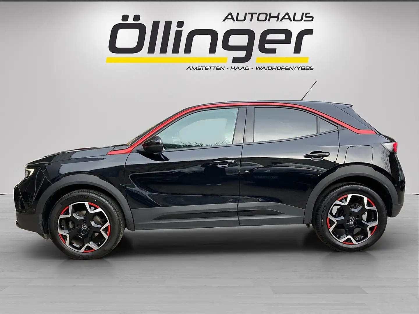 Opel Mokka 1,2 Turbo GS Aut. + Leder + Matrix LED uvm! Schwarz - 2