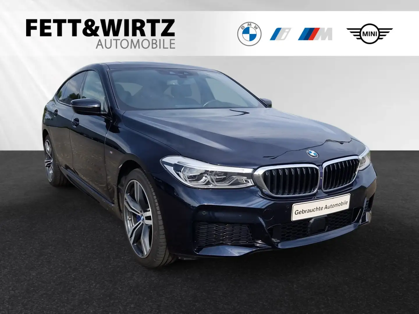 BMW 640 d xDrive MSport Pano PA+ NaviProf HUD HiFi Schwarz - 1