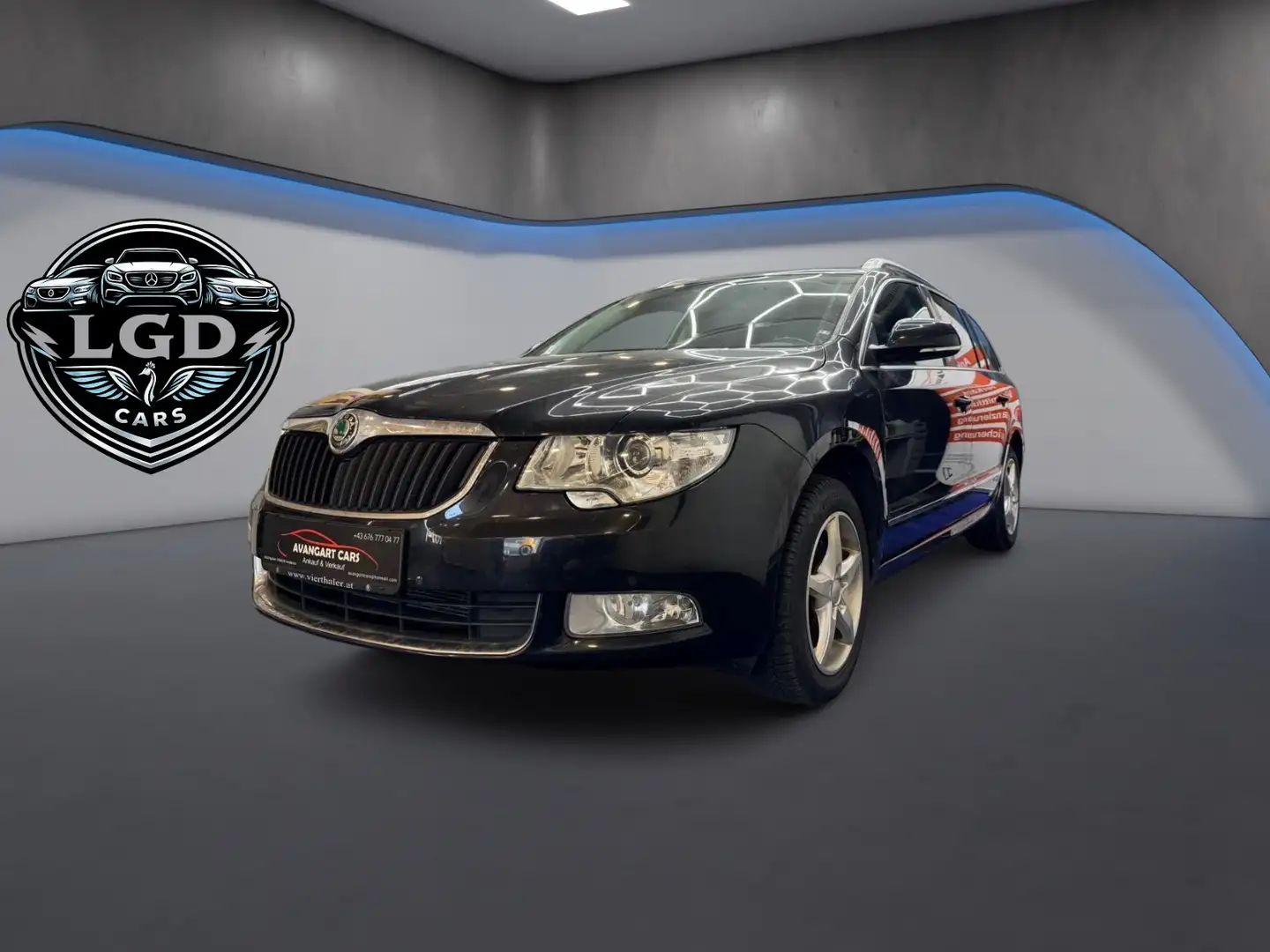 Skoda Superb Elegance 4x4 Schwarz - 1