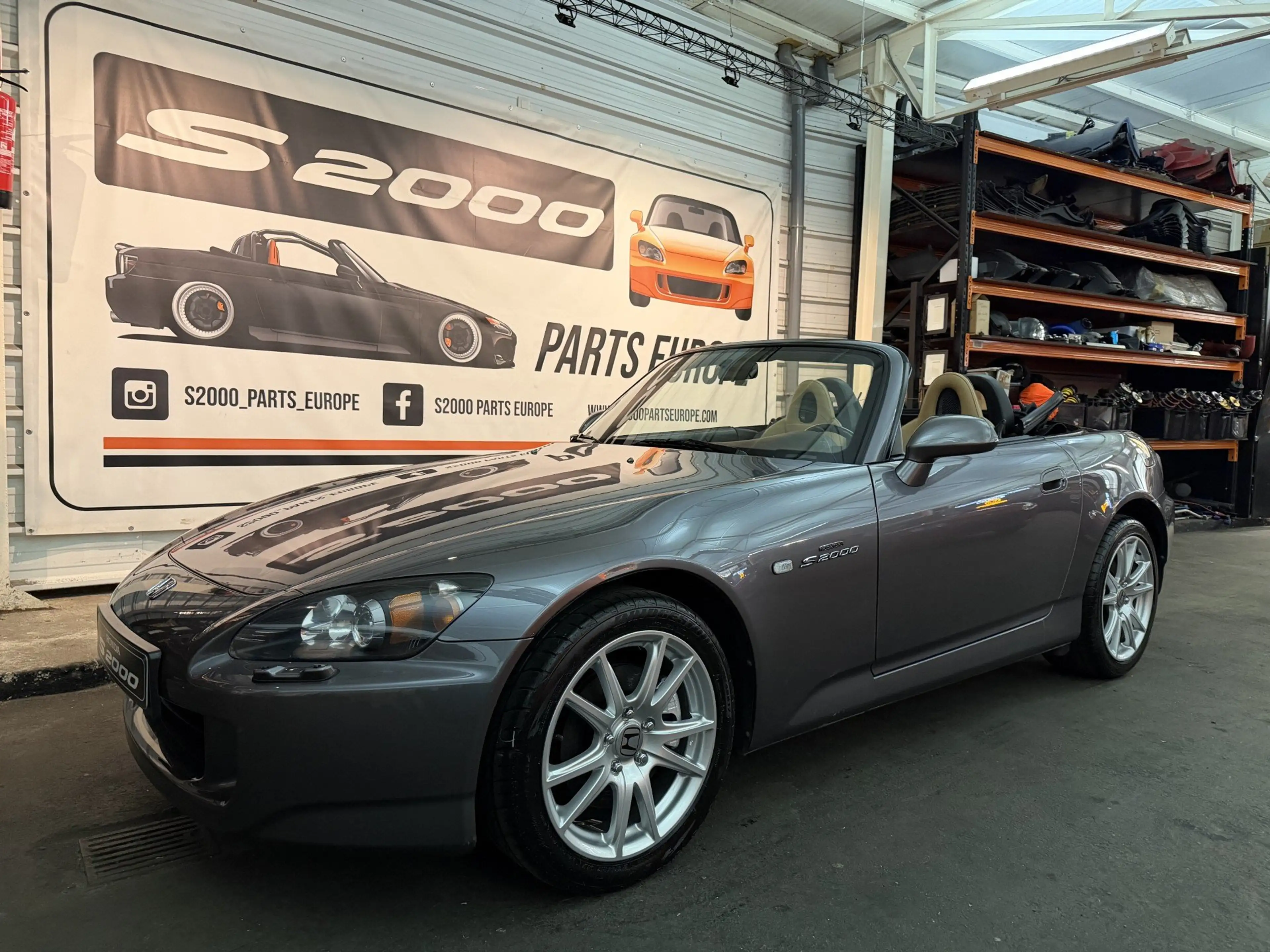 Honda S 2000 2.0i 16v VTEC AC Moonrck Grey