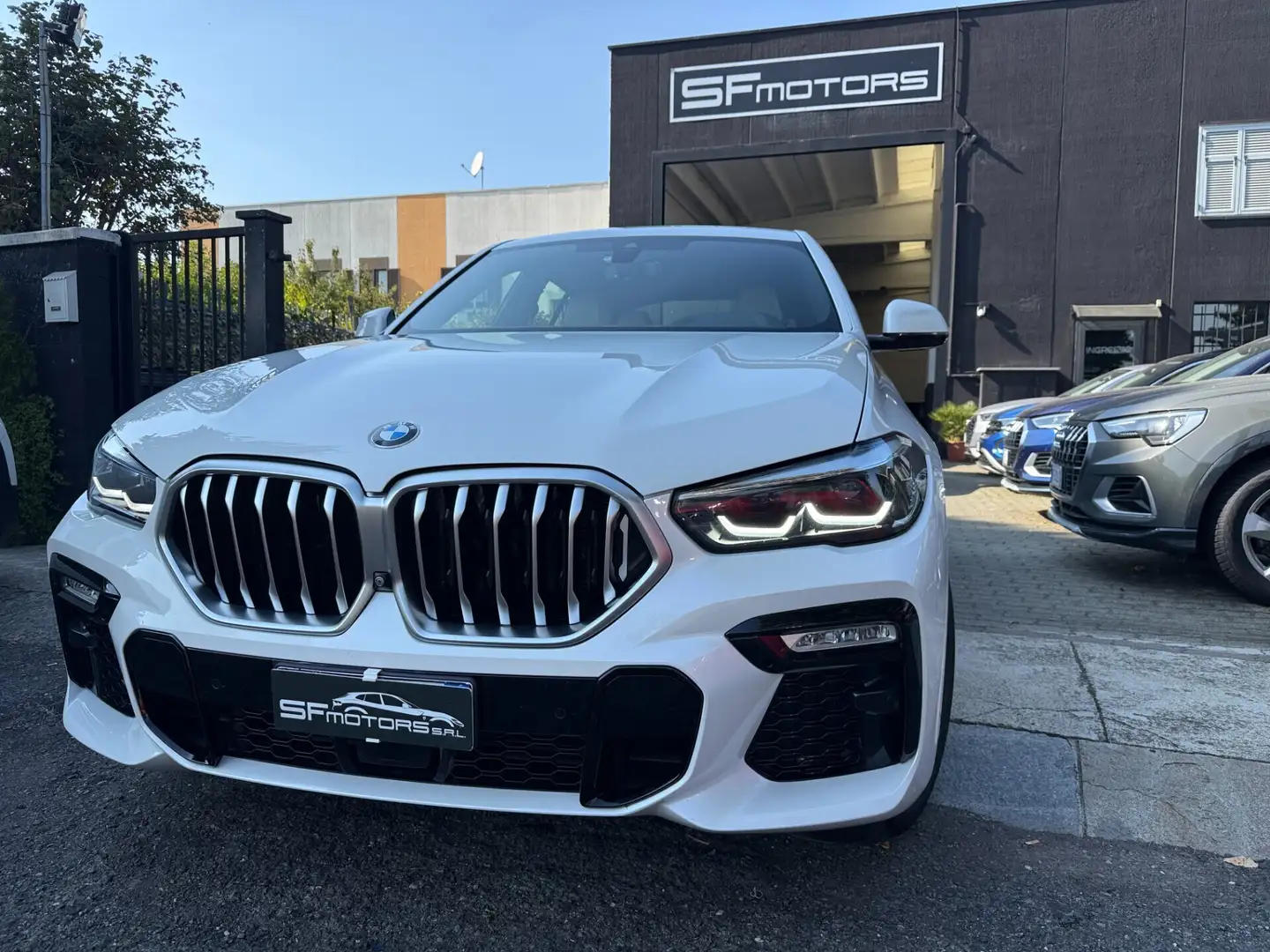 BMW X6 X6 xDrive30d 48V Msport Blanc - 1