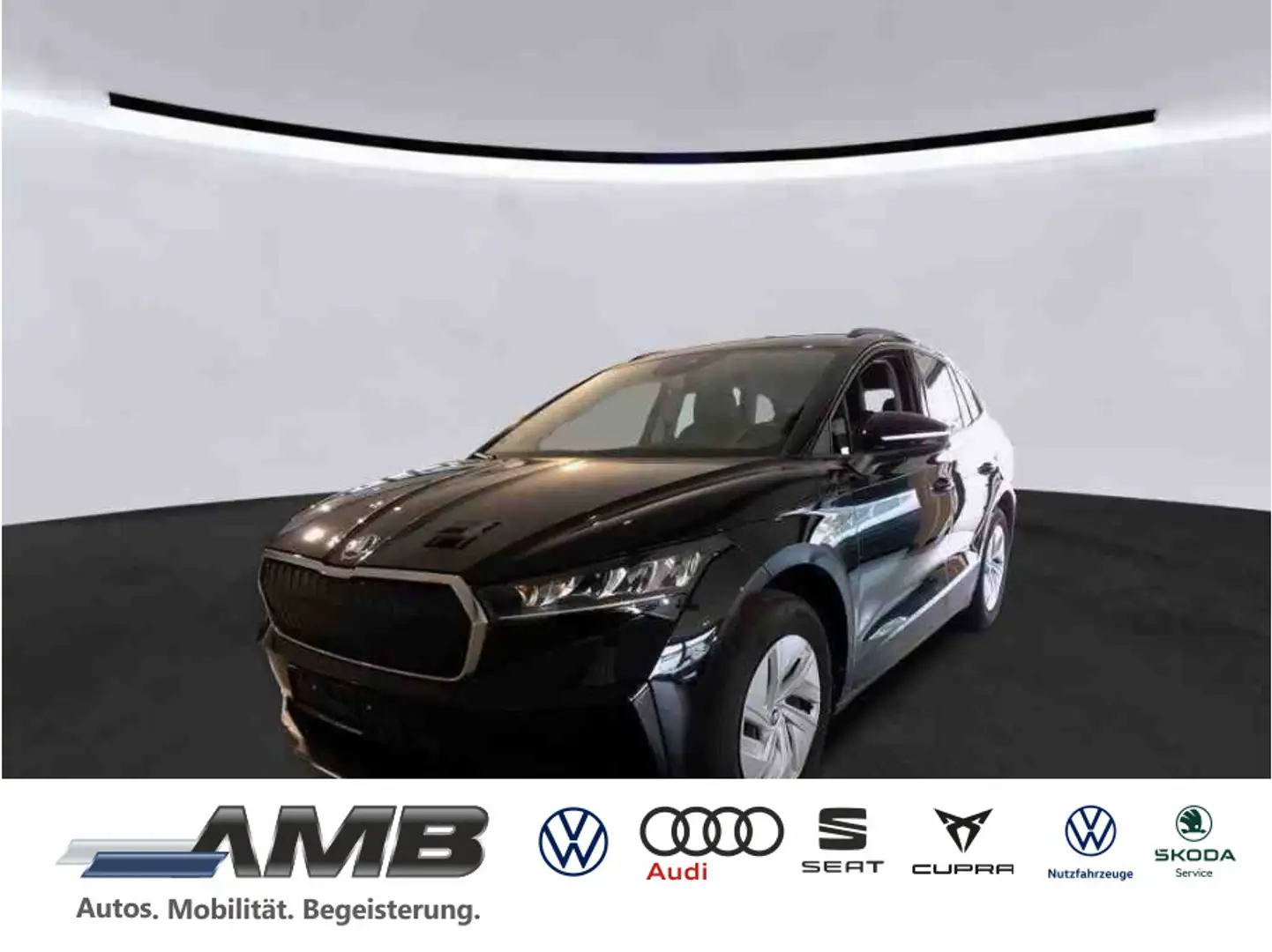 Skoda Enyaq 50 Loft/LED/Navi/Sitzhzg Schwarz - 1