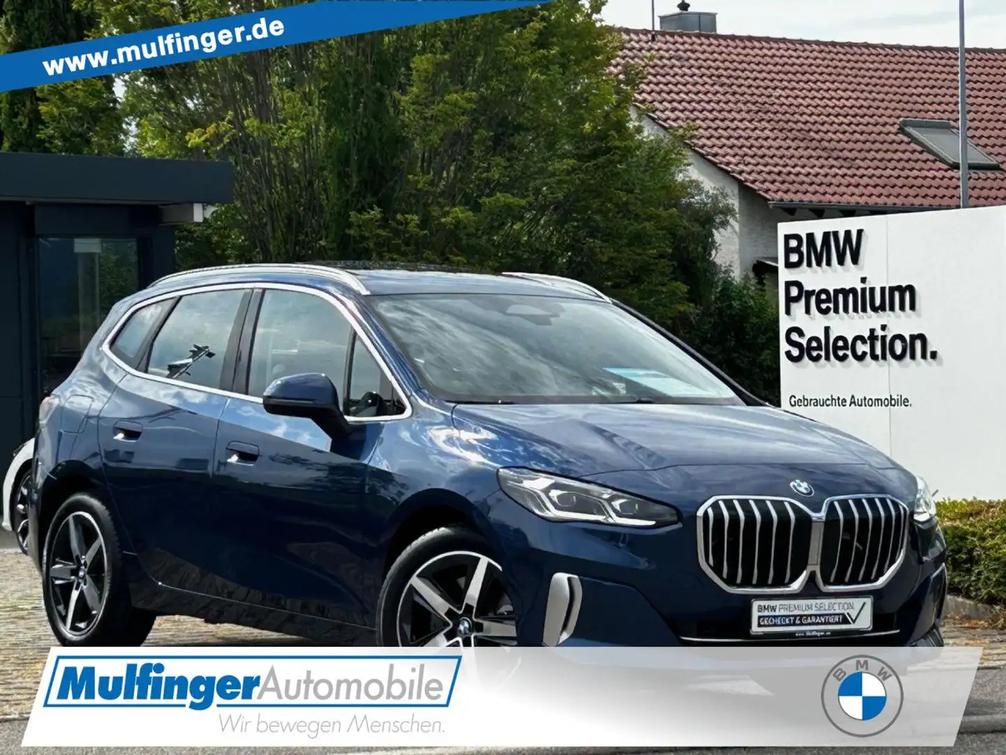 BMW 223 d xDr.AT.Sport+Aktivs.HUD PanoD.H/K AHK P+18" Blauw - 1