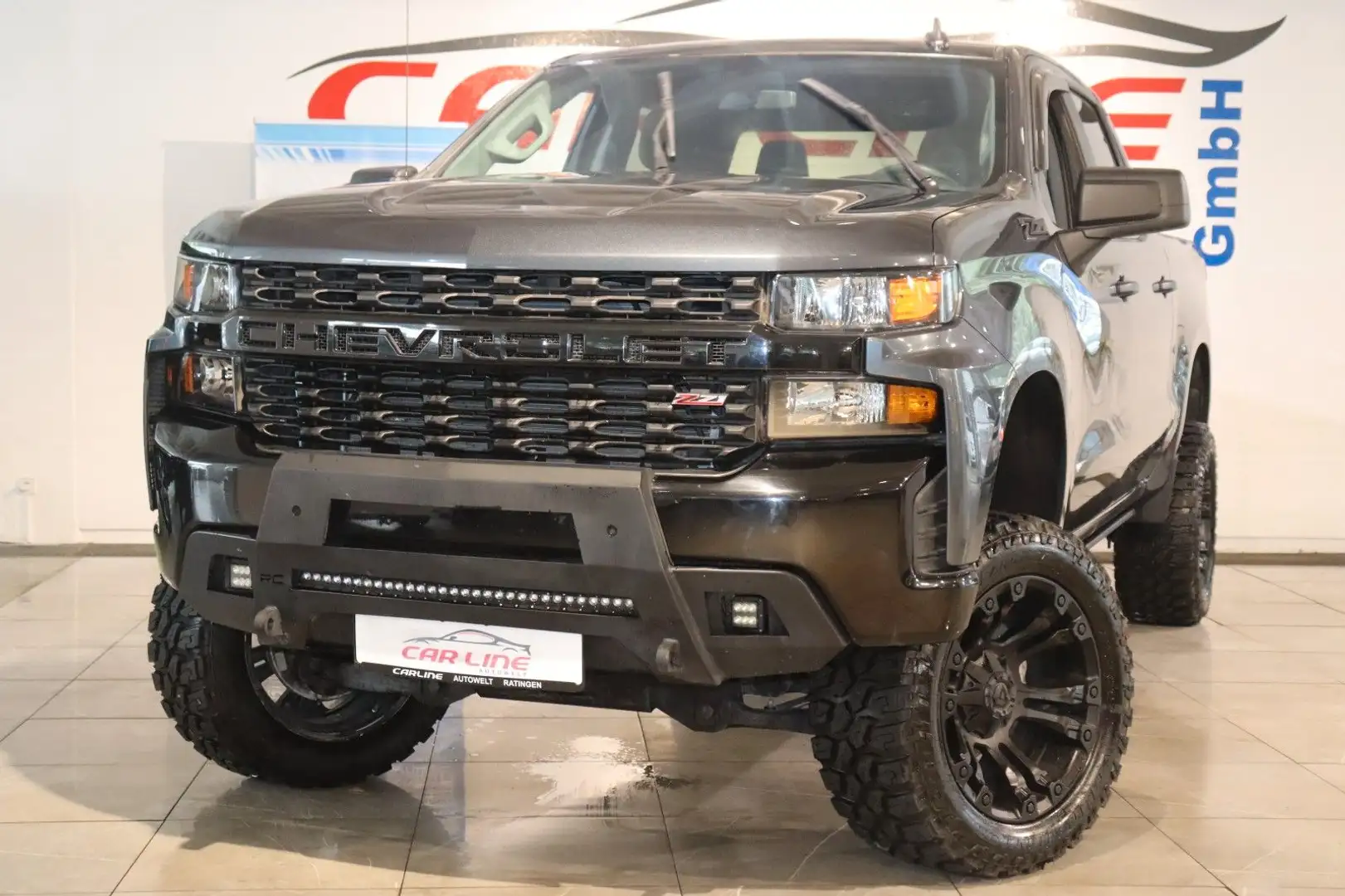 Chevrolet Silverado 1500 TRAIL BOSS 4x4 Pickup*Export Siyah - 1