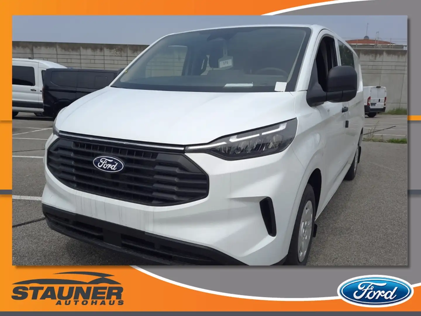 Ford Transit Custom Doka Trend 320L2 RFK LED Navi Wit - 1