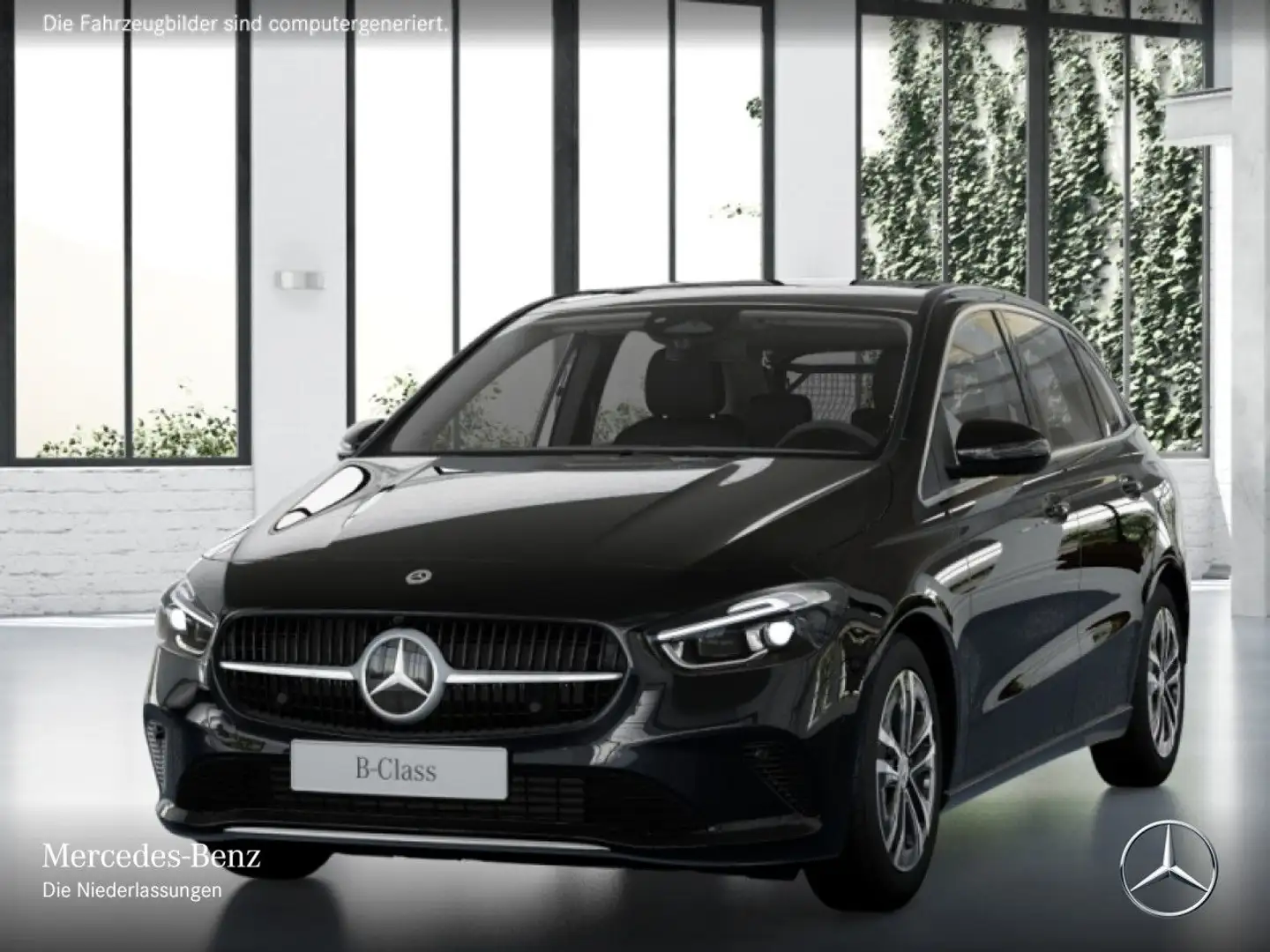 Mercedes-Benz B 200 d PROGRESSIVE+PANO+MULTIBEAM+KAMERA+TOTW+8G Schwarz - 2
