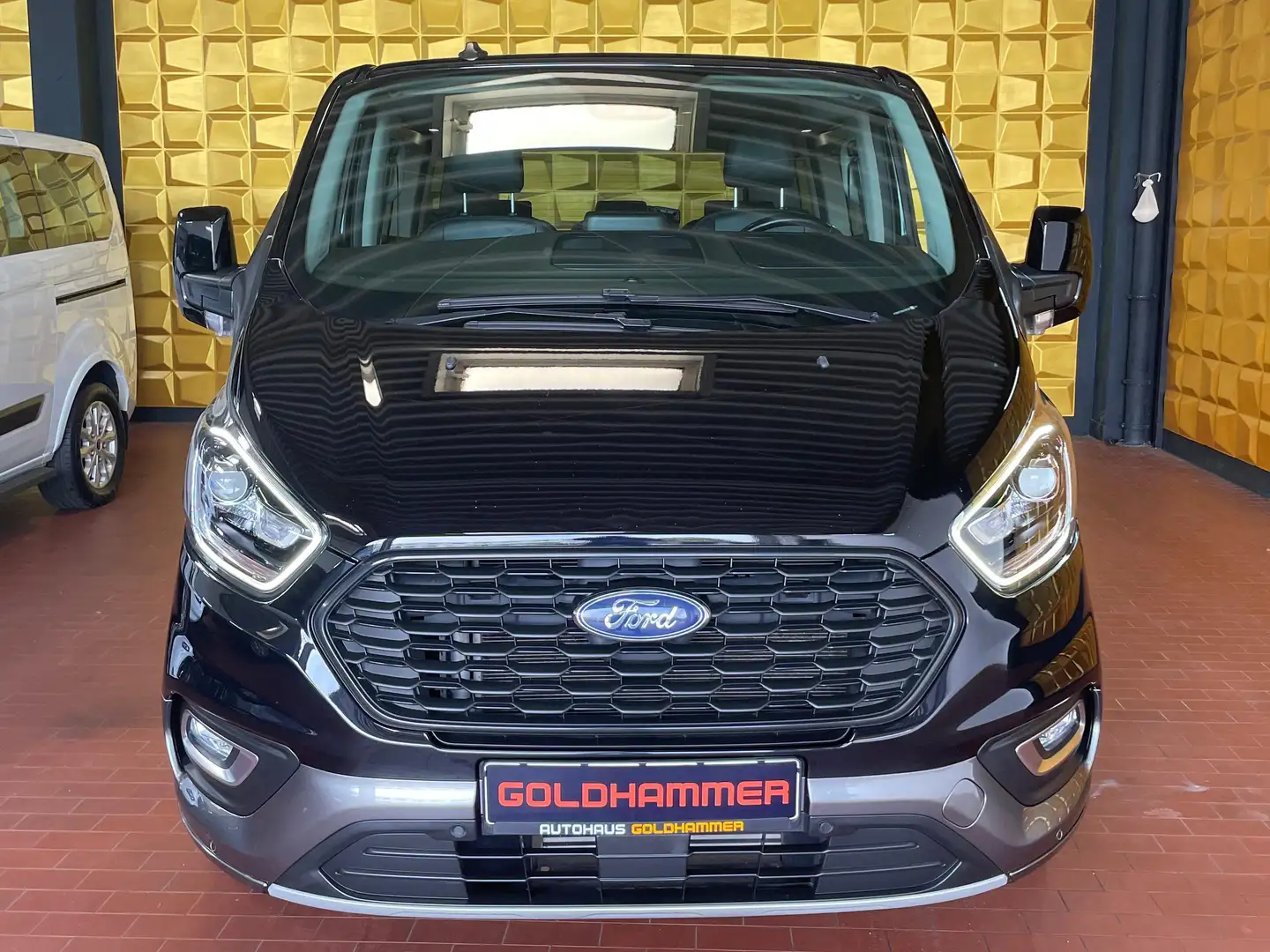 Ford Tourneo Custom L1 ACTIVE STANDH/ACC/AHK/XENON Noir - 1
