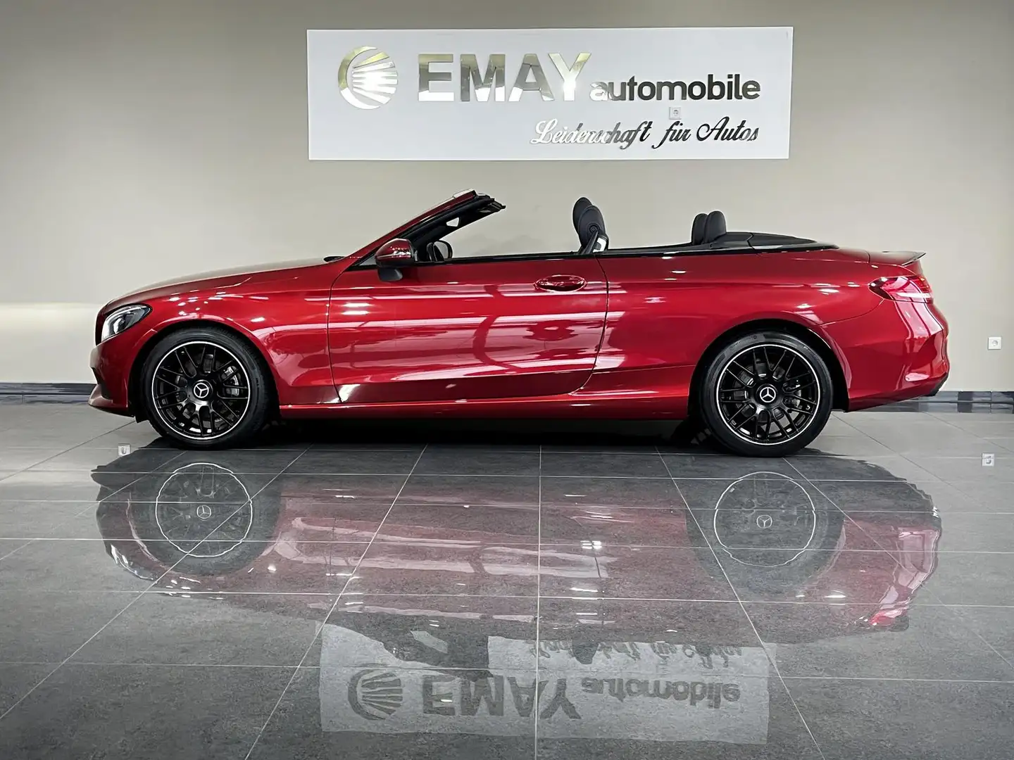 Mercedes-Benz C 220 d Cabrio Amg Line /LED/Leder/Navi/R.Kamera - 2