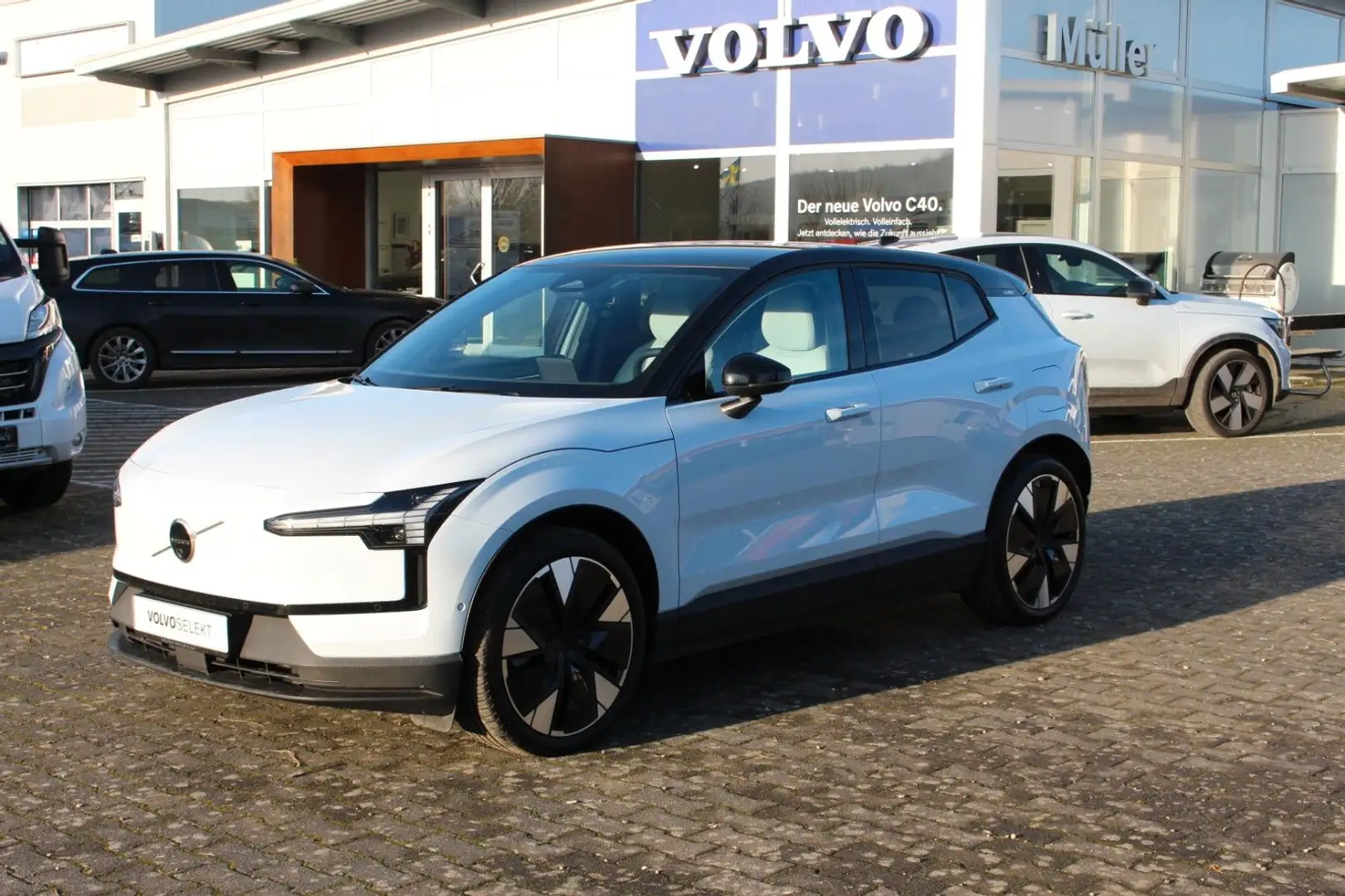 Volvo EX30 Twin Performance AWD Ultra +Harman Kardon+ Bleu - 2