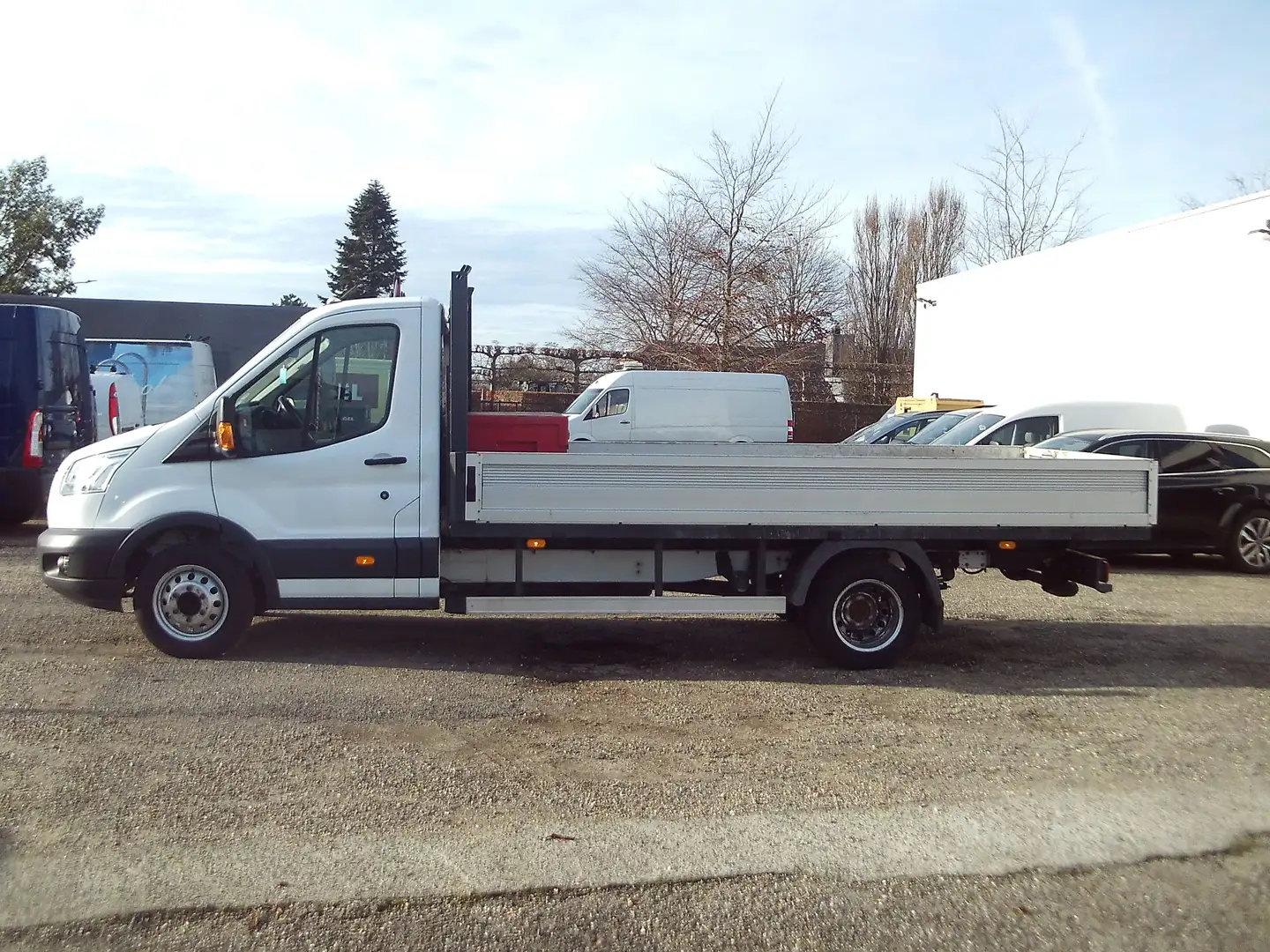 Ford Transit Transit PICK-UP NIEUWE MOTOR!!4.30 lang +AIRCO+AWD Weiß - 1