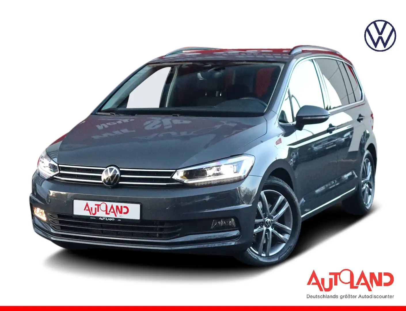 Volkswagen Touran 1.5 TSI DSG LED ACC 7-Sitzer DAB Kamera Grigio - 1