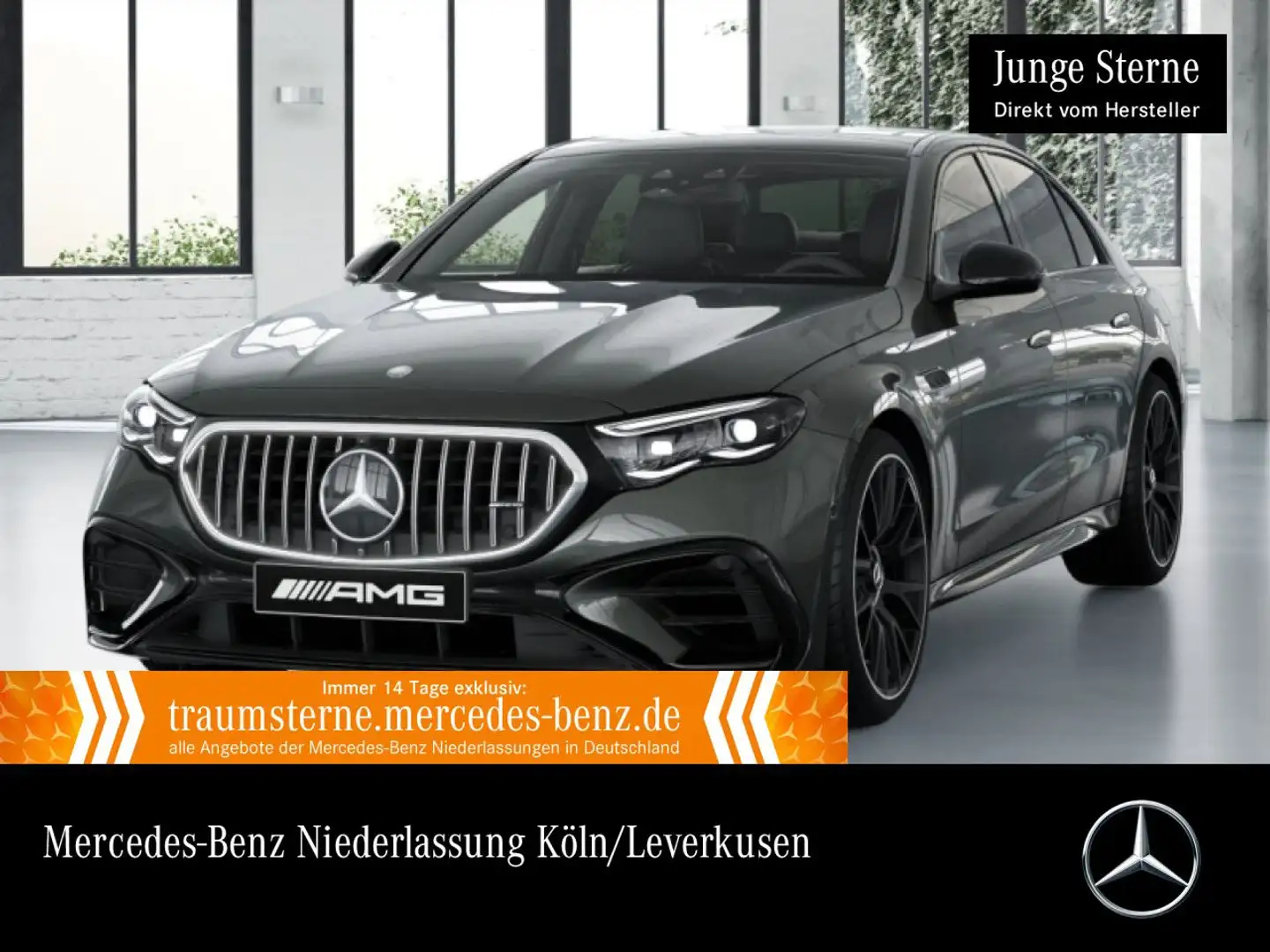 Mercedes-Benz E 53 AMG 4M Hybrid Driversp Fahrass Pano Burmester Gris - 1