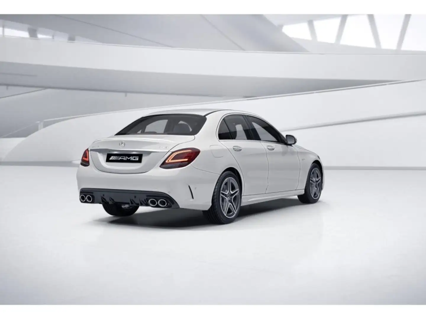 Mercedes-Benz C 43 AMG 4M Comand/SHD/Cam/Memo/Distr/Keyl/18' Weiß - 2