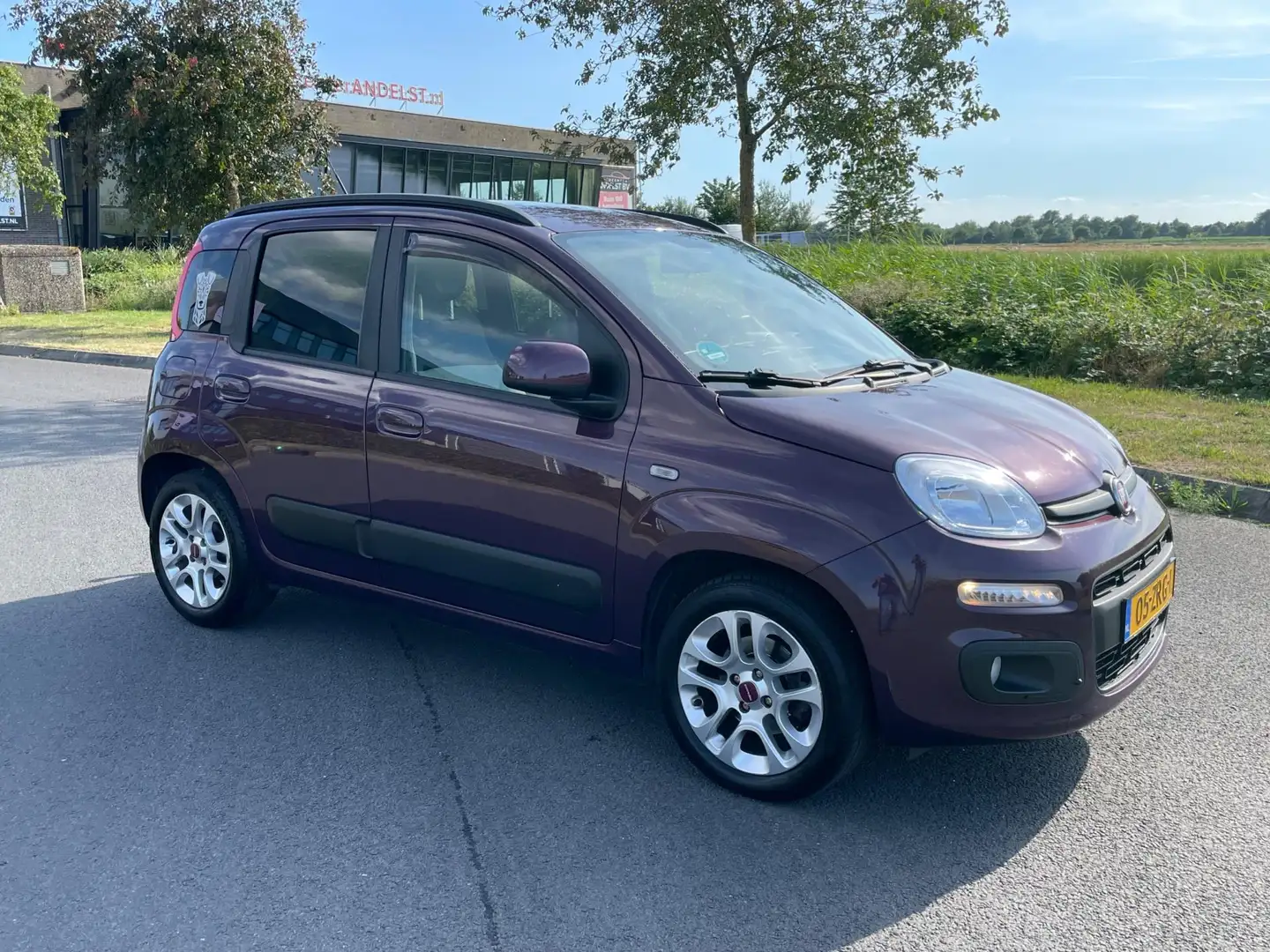 Fiat Panda 0.9 TwinAir Sempre, 5drs, Trekhaak, Airco, Lmv, El Paars - 2