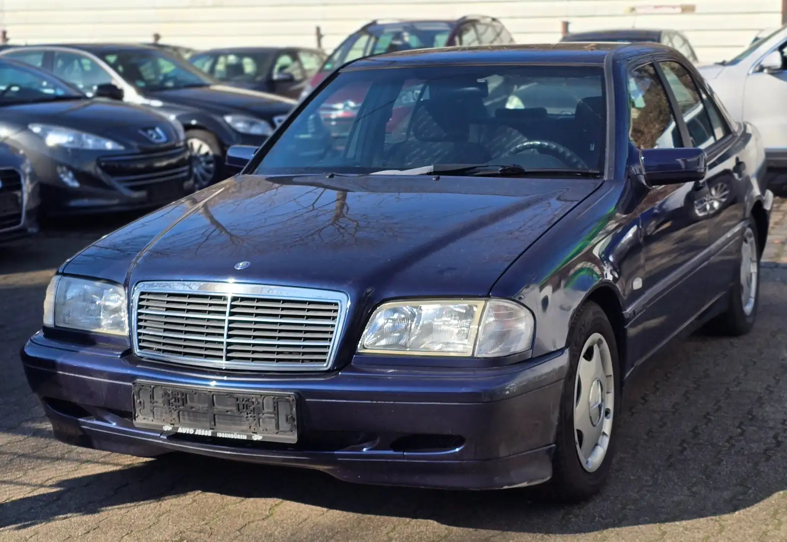 Mercedes-Benz C 180 C-Klasse Esprit,Klima, Tüv 03,2027. Blau - 2