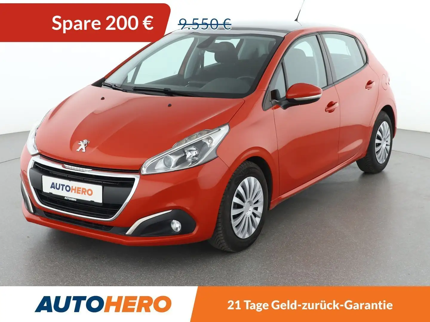 Peugeot 208 1.6 Blue-HDi Active *SHZ*TEMPO*PDC* Orange - 1