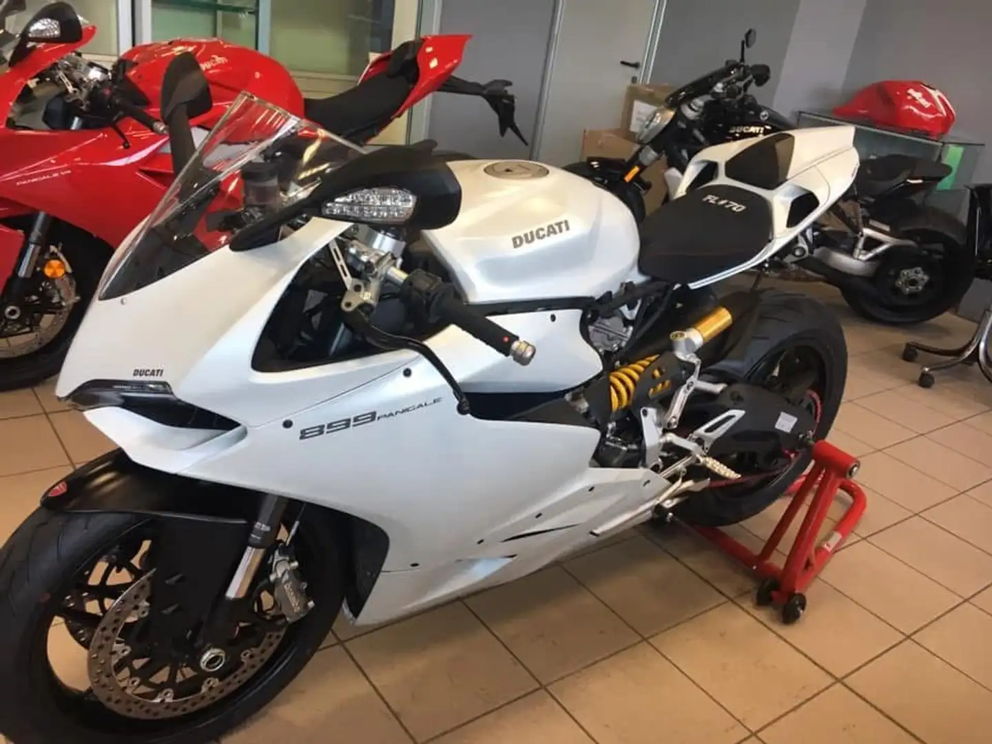 Ducati 899 Panigale ABS Білий - 2