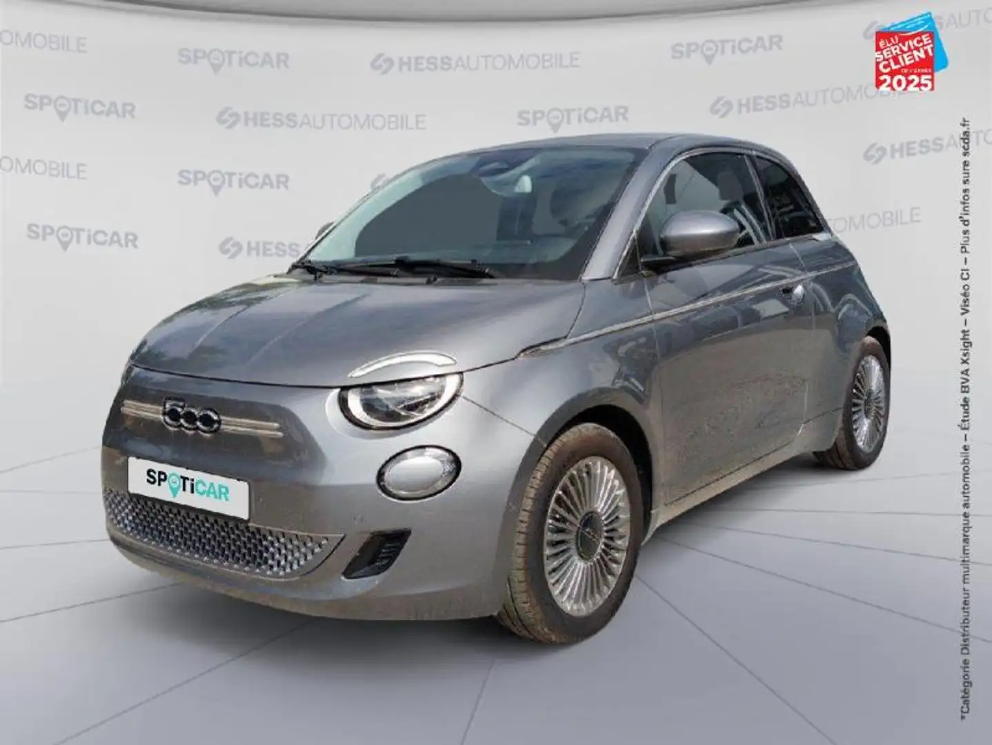 Fiat 500e e 118ch Gris - 1