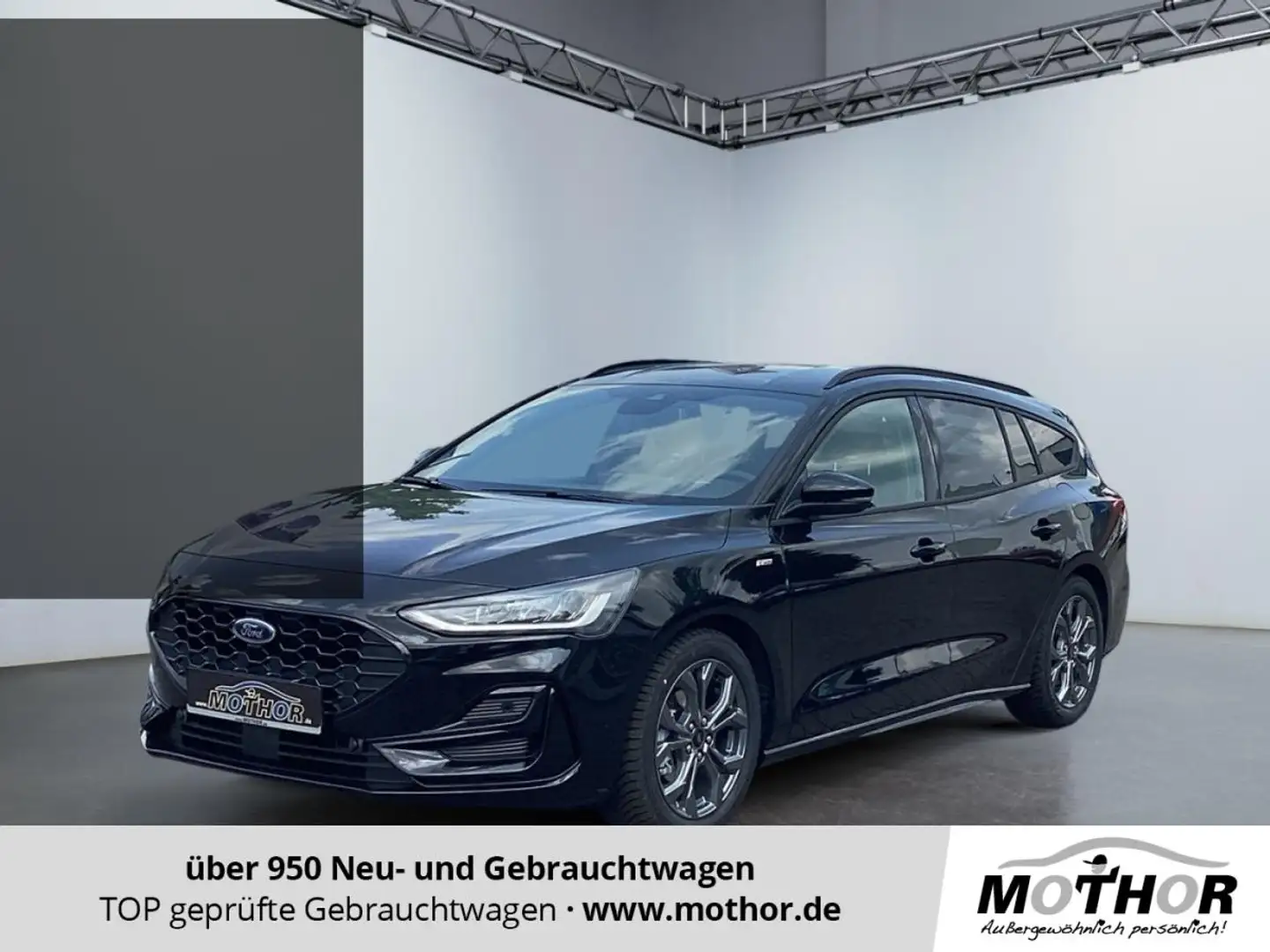 Ford Focus Turnier 1.0 EcoBoost Automatik Matrix-LED Schwarz - 1