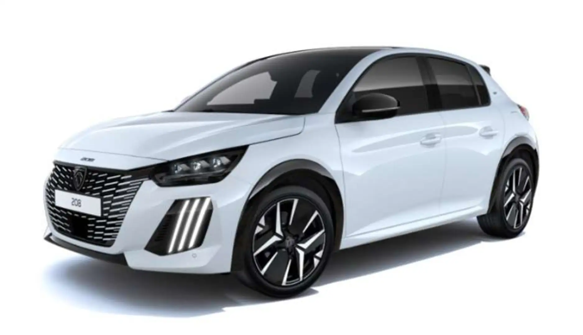 Peugeot 208 GT HYBRID 136 e-DSC6 **VFW-AKTION** Weiß Weiß - 2