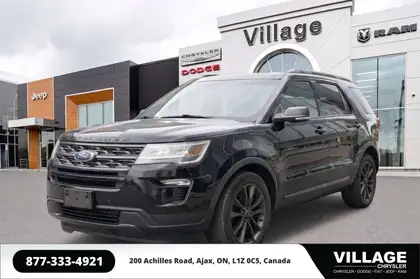 Black 2018 Ford Explorer SUV / Crossover All-Wheel Drive Automatic