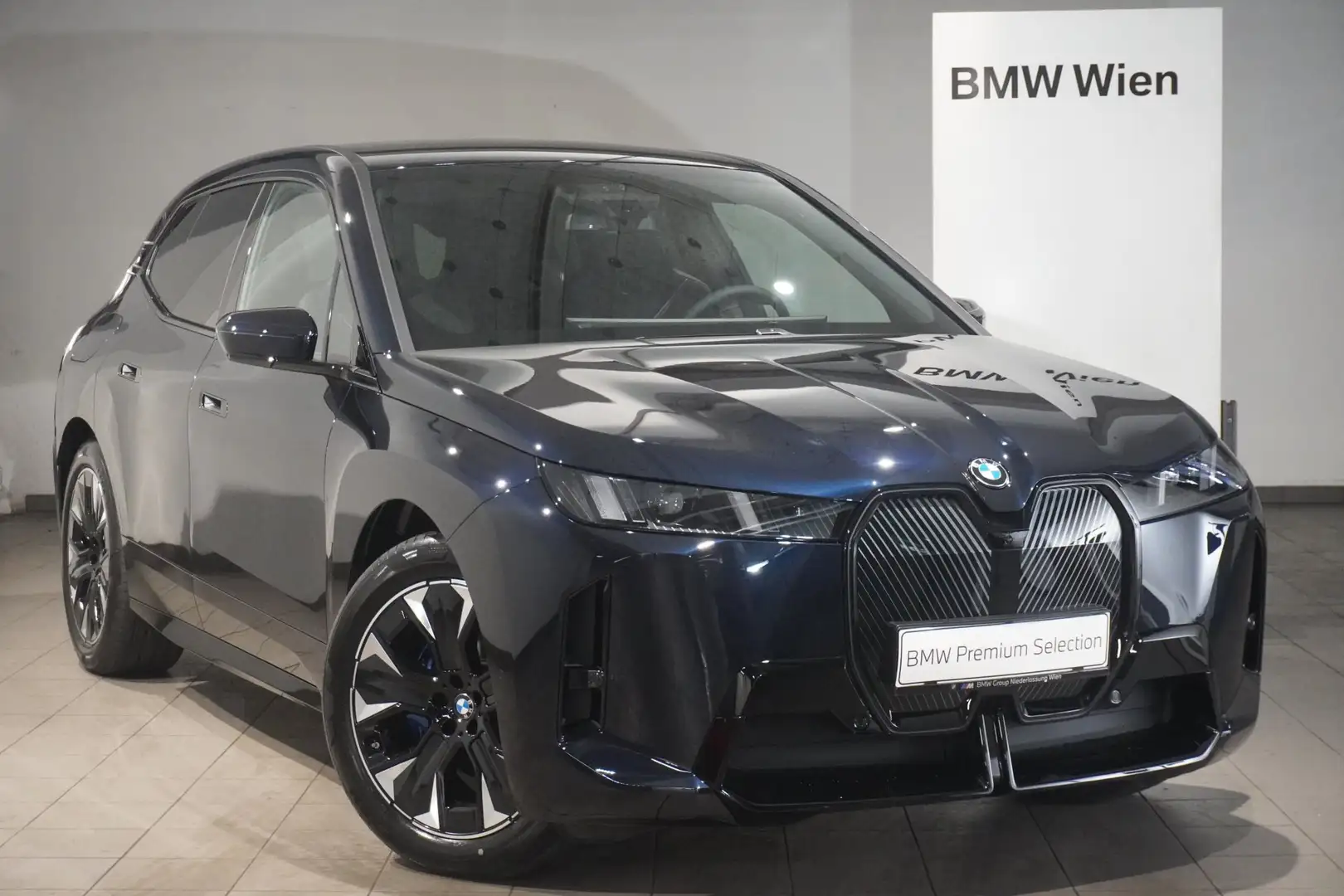 BMW iX xDrive45 Schwarz - 1