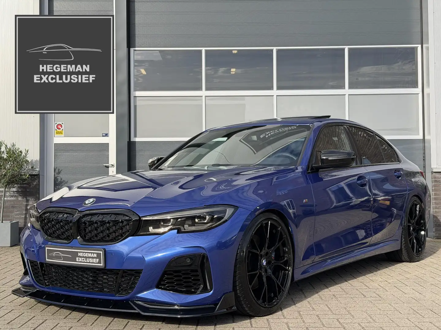 BMW 340 3-serie M340i xDrive High Executive | Schuif-kante Blauw - 1