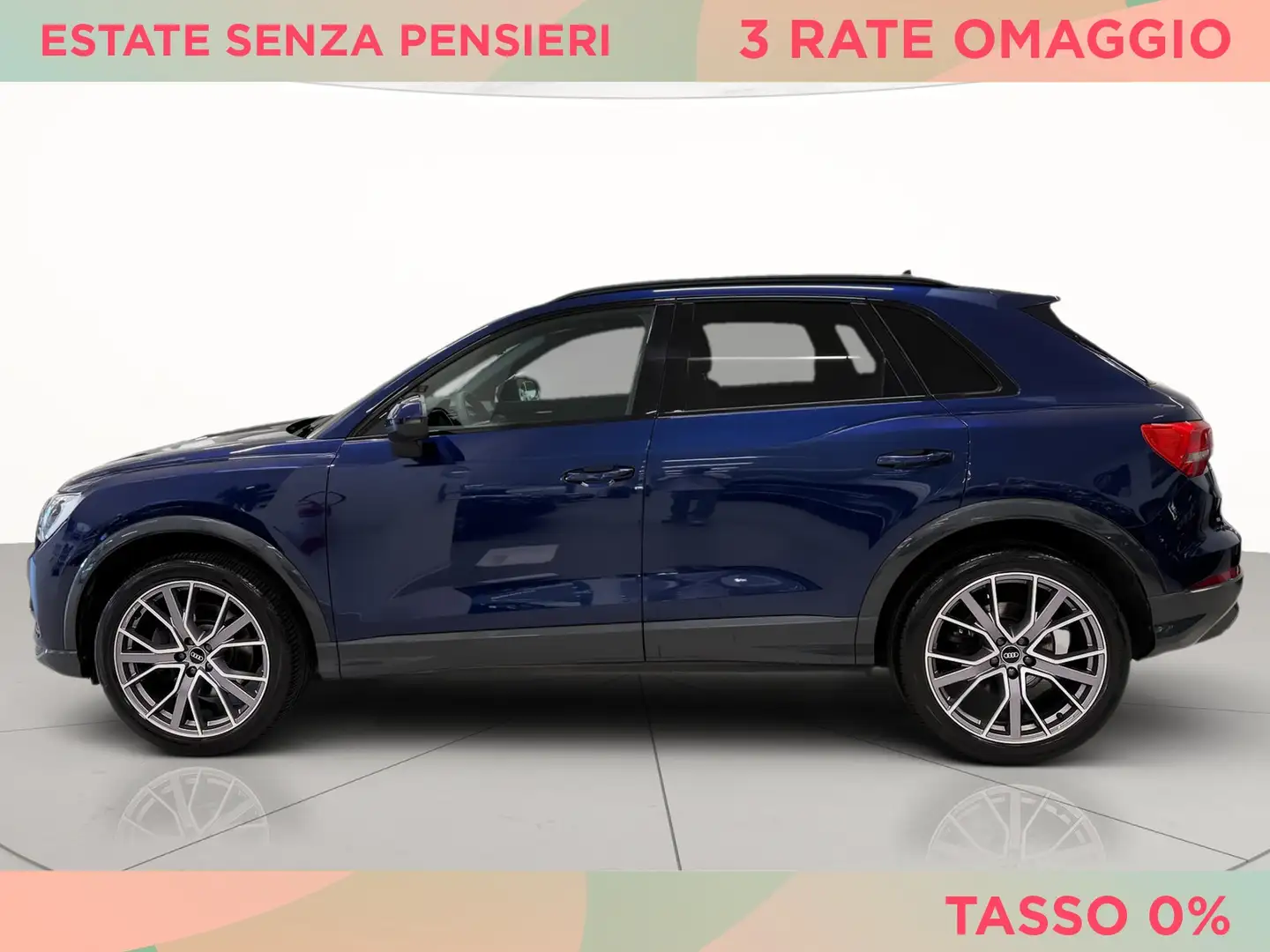 Audi Q3 40 2.0 tdi business advanced quattro 200cv s-troni Blu/Azzurro - 2