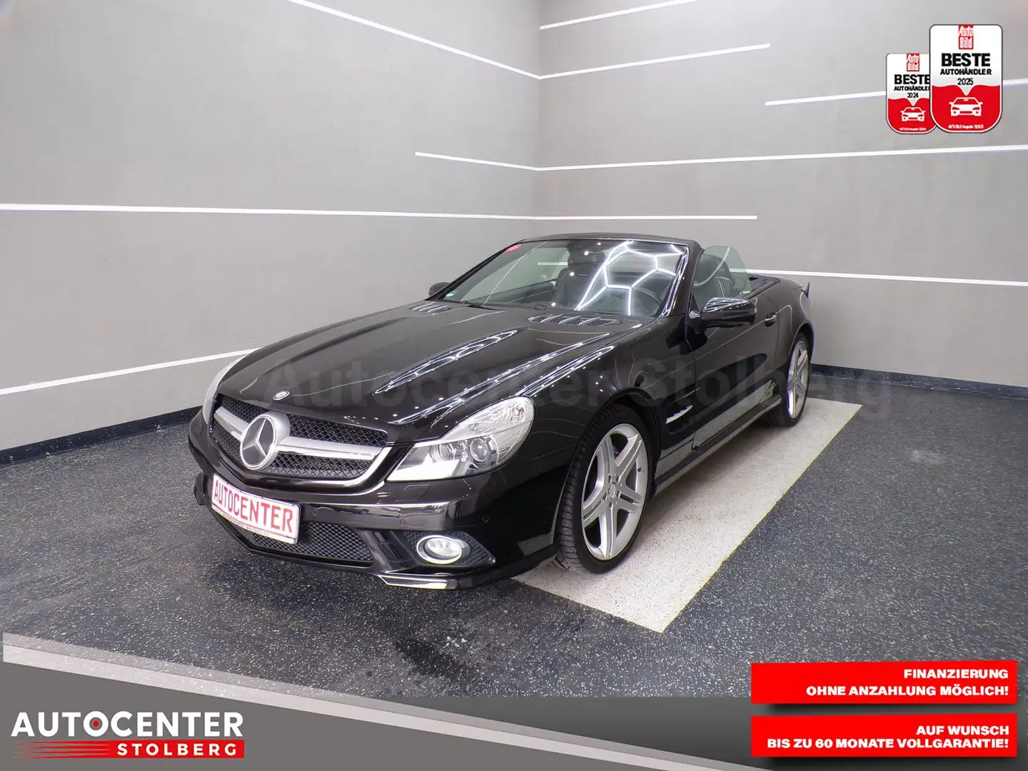 Mercedes-Benz SL 350 SL 350 "NAVI-LEDER-XENON-MULTI-SITZH-PDC" Zwart - 1