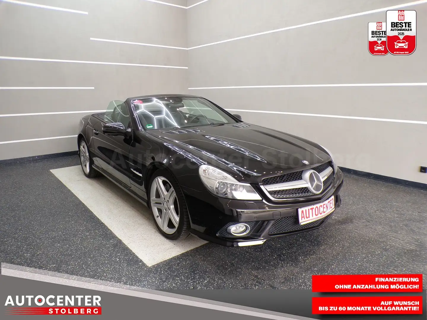 Mercedes-Benz SL 350 SL 350 "NAVI-LEDER-XENON-MULTI-SITZH-PDC" Zwart - 2