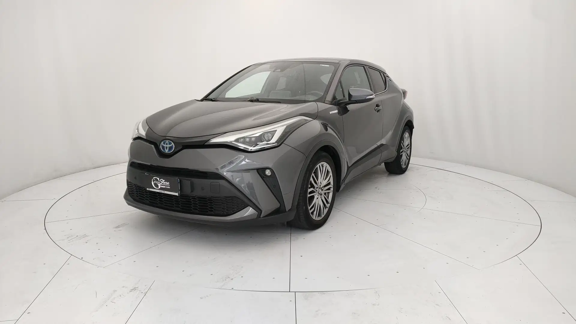 Toyota C-HR 1.8h Lounge e-cvt Grigio - 1