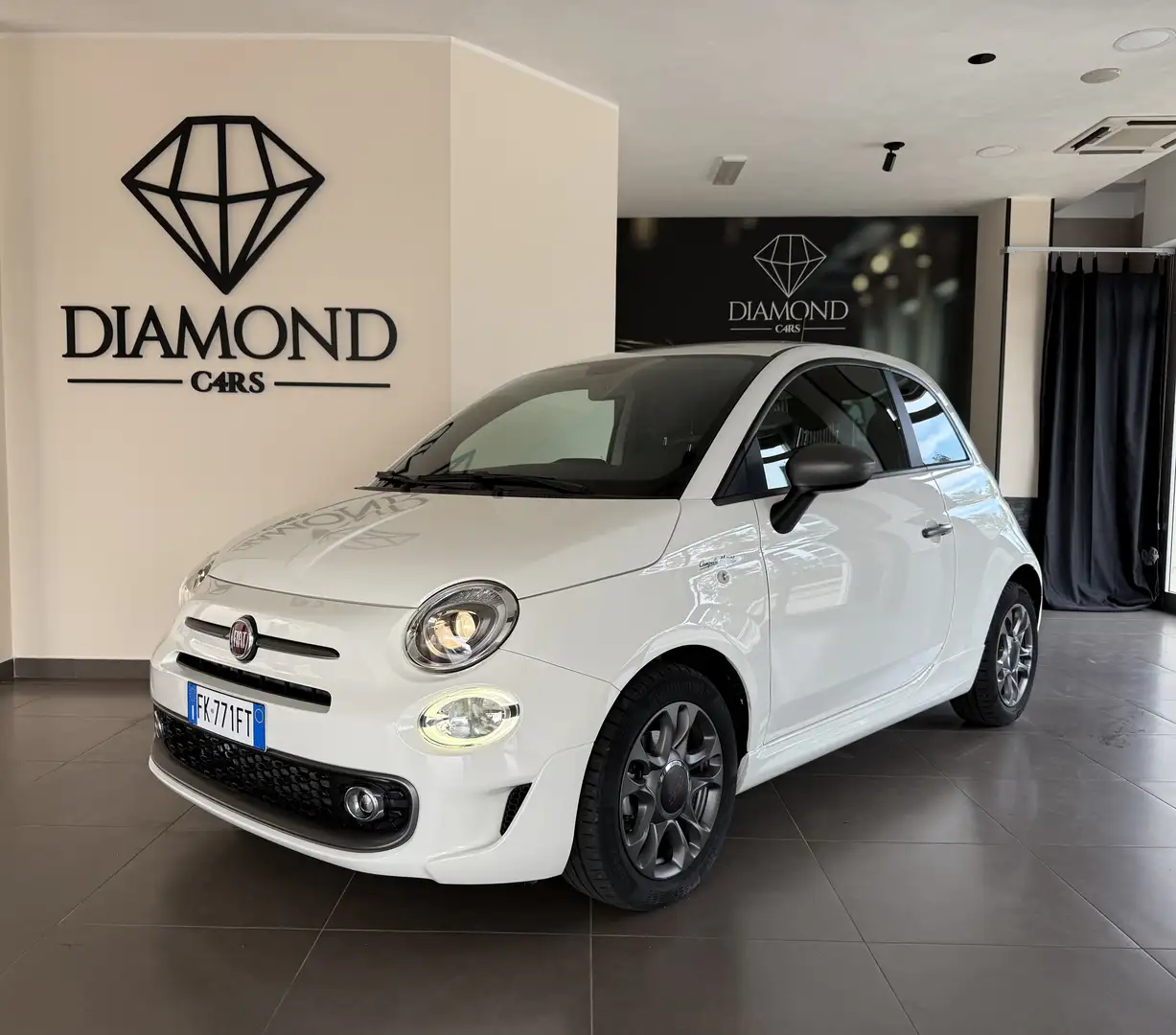 Fiat 500 1.3 mjt S 95cv Bianco - 1